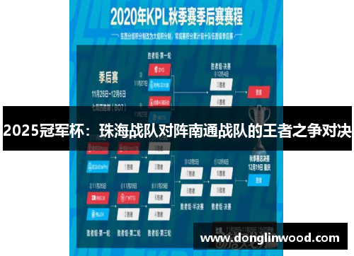 2025冠军杯：珠海战队对阵南通战队的王者之争对决